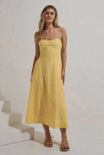 Load image into Gallery viewer, Mon Renn Radiate Midi Dress - Lemon Sorbet
