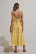 Load image into Gallery viewer, Mon Renn Radiate Midi Dress - Lemon Sorbet