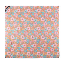 Load image into Gallery viewer, Kollab - Picnic Mat Retro Aqua Floral