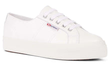 Load image into Gallery viewer, Superga 2730 Platform Leather - White