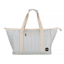 Load image into Gallery viewer, Kollab - Holiday Tote Sage Stripe