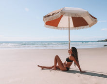 Load image into Gallery viewer, Salty Shadows - Goldie Beach Umbrella