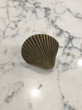 Load image into Gallery viewer, Brass Shell Handles