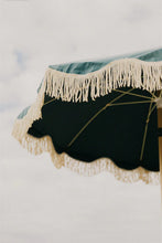 Load image into Gallery viewer, Salty Shadows - Teal Beach Umbrella