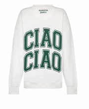 Load image into Gallery viewer, Araminta James - Ciao Sweatshirt Snow/Tropical