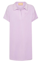 Load image into Gallery viewer, Araminta James - Terry Polo Dress Orchid