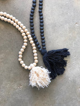 Load image into Gallery viewer, Wooden Beaded Tassel
