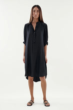 Load image into Gallery viewer, Layer'd Vise Shirt Dress - Coal