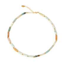 Load image into Gallery viewer, Arms Of Eve - Yasmin Gemstone Necklace - Amazonite