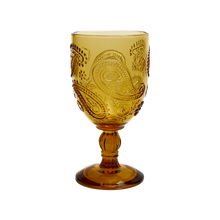 Load image into Gallery viewer, Wandering Folk Goblet Glass Set of 2