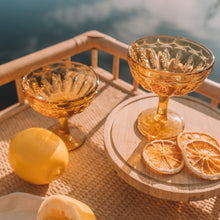 Load image into Gallery viewer, Wandering Folk Margarita Glass Set of 2