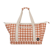 Load image into Gallery viewer, Kollab - Holiday Tote Clay Check