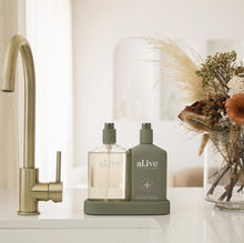 Load image into Gallery viewer, Wash &amp; Lotion Duo + Tray - Cungelella Art, Wattle &amp; Native Moss