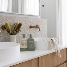 Load image into Gallery viewer, Wash &amp; Lotion Duo + Tray - Cungelella Art, Wattle &amp; Native Moss
