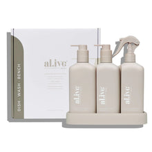 Load image into Gallery viewer, Dishwashing Liquid, Bench Spray &amp; Hand Wash + Tray