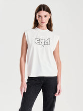 Load image into Gallery viewer, Ena Pelly Logo Tank - Vintage White