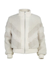 Load image into Gallery viewer, Ena Pelly Rory Contrast Faux Fur Jacket - Bone