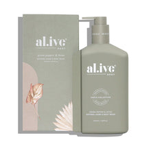 Load image into Gallery viewer, Hand &amp; Body Wash - Green Pepper &amp; Lotus
