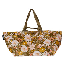 Load image into Gallery viewer, Kollab - Beach Bag Khaki Floral