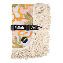 Load image into Gallery viewer, Kollab - Holiday Fringed Picnic Mat Miami