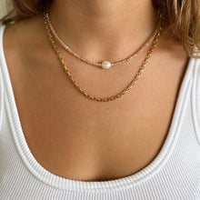 Load image into Gallery viewer, Mila Gemstone and Pearl Choker