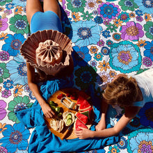 Load image into Gallery viewer, Kollab - Picnic Mat Ocean Floral