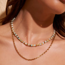 Load image into Gallery viewer, Arms Of Eve - Lyla Gemstone Necklace - Amazonite
