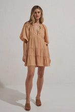 Load image into Gallery viewer, Mon Renn - Sundown Mini Dress Apricot