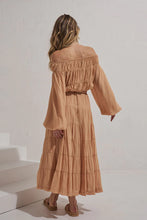 Load image into Gallery viewer, Mon Renn - Sundown Midi Skirt Apricot