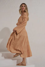 Load image into Gallery viewer, Mon Renn - Sundown Midi Skirt Apricot