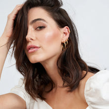 Load image into Gallery viewer, Sebastian Gold Hoop Earrings