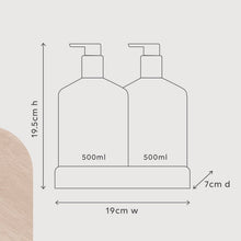 Load image into Gallery viewer, Wash &amp; Lotion Duo + Tray - Applewood &amp; Goji Berry
