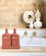 Load image into Gallery viewer, Wash &amp; Lotion Duo + Tray - Fig, Apricot &amp; Sage