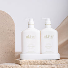 Load image into Gallery viewer, Wash &amp; Lotion Duo + Tray - Mango &amp; Lychee