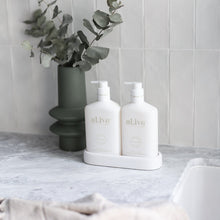 Load image into Gallery viewer, Wash &amp; Lotion Duo + Tray - Mango &amp; Lychee