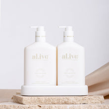 Load image into Gallery viewer, Wash &amp; Lotion Duo + Tray - Mango &amp; Lychee