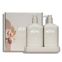 Load image into Gallery viewer, Wash &amp; Lotion Duo + Tray - Sea Cotton &amp; Coconut